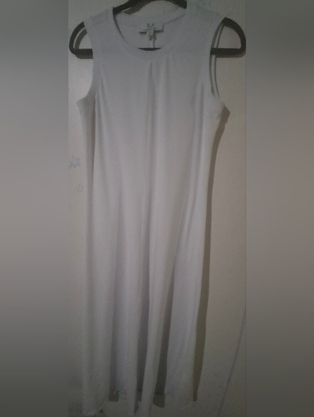 Magaschoni White Womens Maxi Dress Medium NWOT